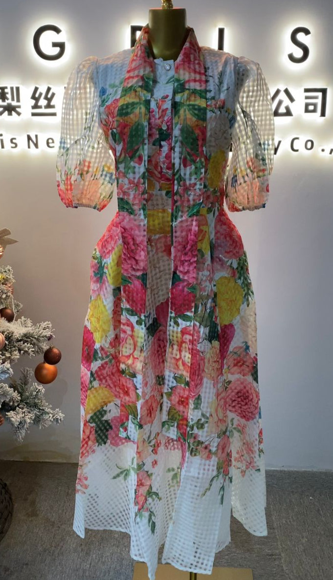 ELEGANCE LONG DRESS SUMMER